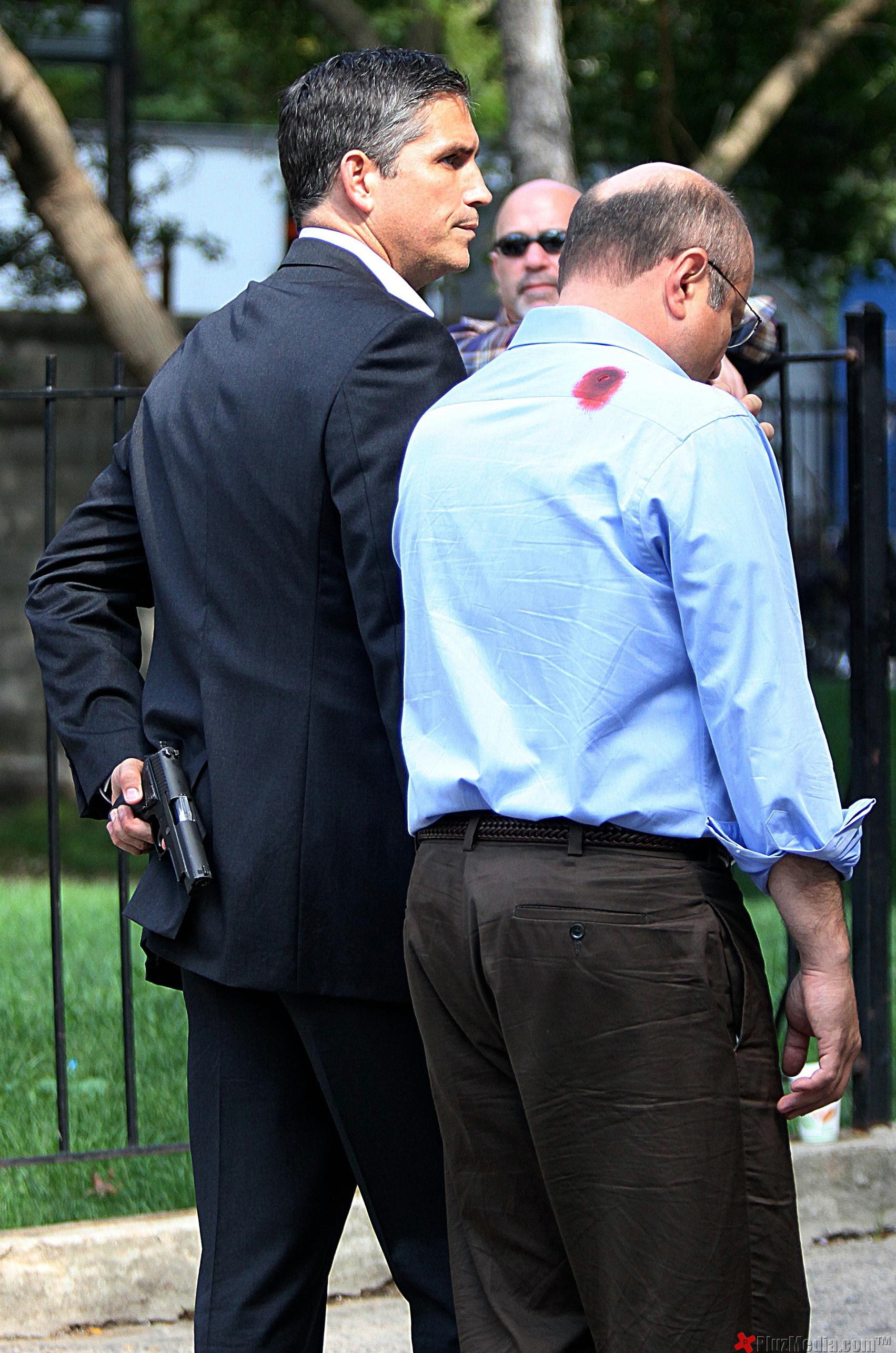 James Caviezel filming on the set of the new TV show 'Person of Interest' | Picture 91824